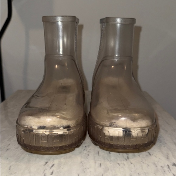UGG Transparent Winter & Rain Boots size 10 - Picture 1 of 7